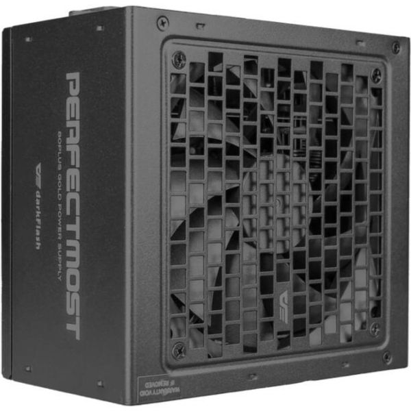 Darkflash PMT 80 Plus Gold 750W számítógépes tápegység (PMT750 BLACK(GOLD))